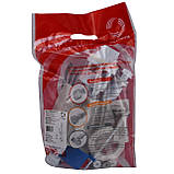 Набір для бачка унітаза OPTIMUM нижнім підв пласт 1/2" і зливним механізмом з однією кнопкою OPTI 0710, фото 5