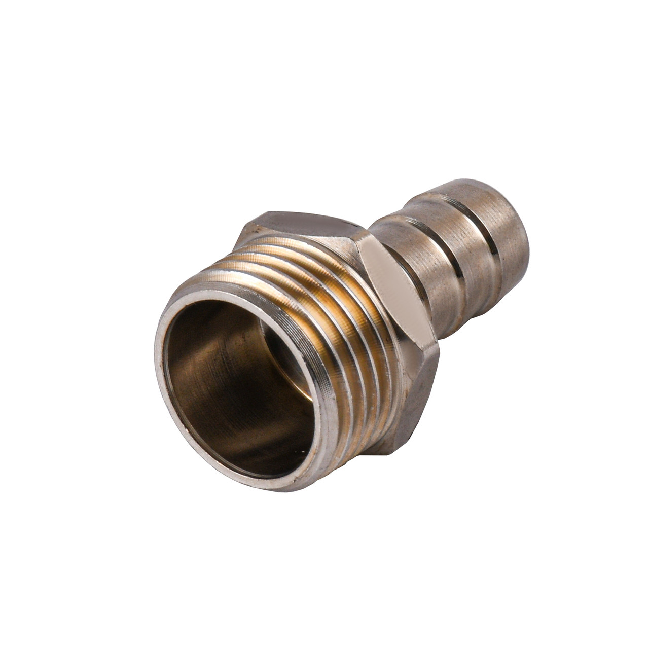 Штуцер 1/2"Н 12 мм неіржавкий SU3F2S OPTIMUM, фото 1