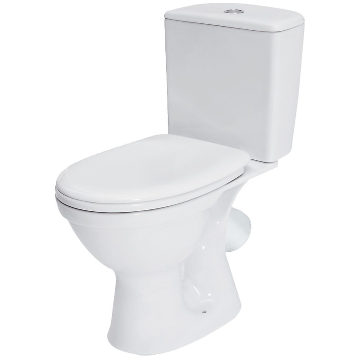 Компакт Cersanit 901 MERIDA 031 3/6 із сидінням поліпропілен із металевим кріпленням, фото 1