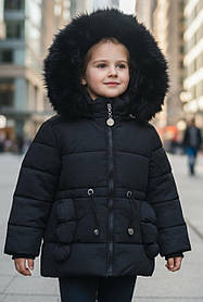 Куртка утеплена для дівчаток оптом, Nature, 1-5 років, арт. RYG-8461-1