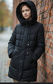 Куртка утеплена для дівчаток оптом, Nature, 8-16 років, арт. RQG-8090-1