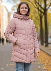 Куртка утеплена для дівчаток оптом, Nature, 8-16 років, арт. RQG-8090-2