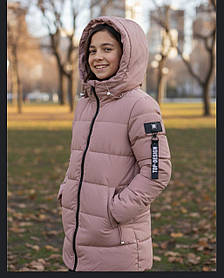 Куртка утеплена для дівчаток оптом, Nature, 8-16 років, арт. RYG-8464-3