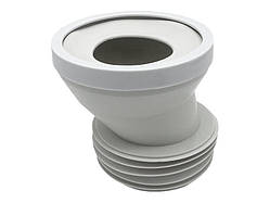 Патрубок ексцентр. фановий для унітазу ЗВ ф115_L120-зміщ.20мм MILLZ