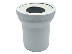 Патрубок прямий фановий для унітазу ф110 - 150мм MILLZ