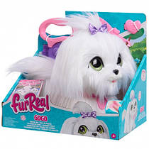 Інтерактивний песик Мальтійська болонка Just Play furReal GoGo Walkin' Pup Maltese Interactive Toy