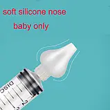 Назальний шприц-аспіратор Baby Age для носа дитячий, 2 шт., фото 4