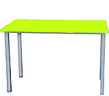Стіл для їдальні з кольоровим пластиковим покриттям HPL, фото 3