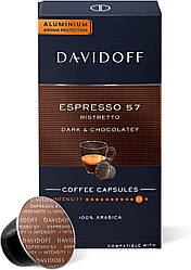 Кава в капсулах NESPRESSO Davidoff Espresso 57 Dark & ​​Chocolatey 10 шт