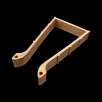 Фурнітура для пошиття підсумка під магазин АК гнучка пластикова вставка койот-перламутр