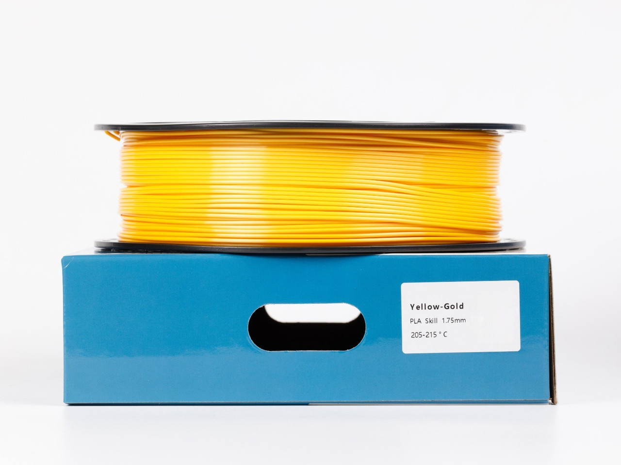 Пластик філамент для 3D-друку UA3D PLA Silk YELLOW-GOLD 1.75мм, 1кг