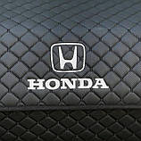 Органайзер у багажник з логотипом Honda з екошкіри, чорний, 80 см, фото 6