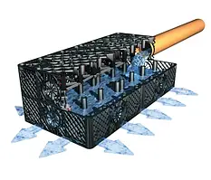 Дренажний блок 300 л ., чорний