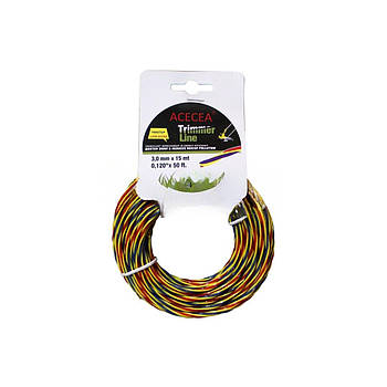 Лісочка Ø3,0 мм х 15 м триколірна кручена