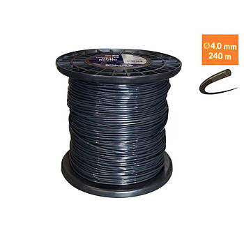 Бухта волосіні Husqvarna Ø4,0 мм х 240 м кругла