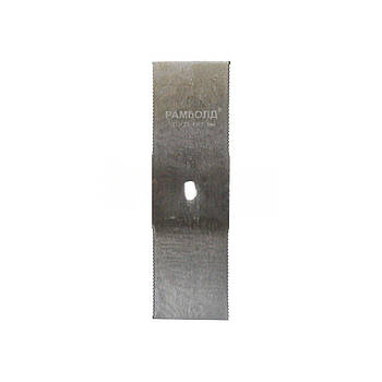 Ніж 2 хром прямий зубчастий