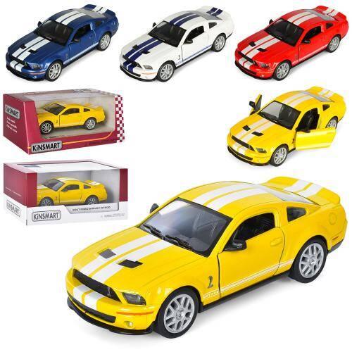 Машина метал. "Kinsmart" "SHELBY GT500", кор. 16*8,5*7,5см (96шт/4), фото 1