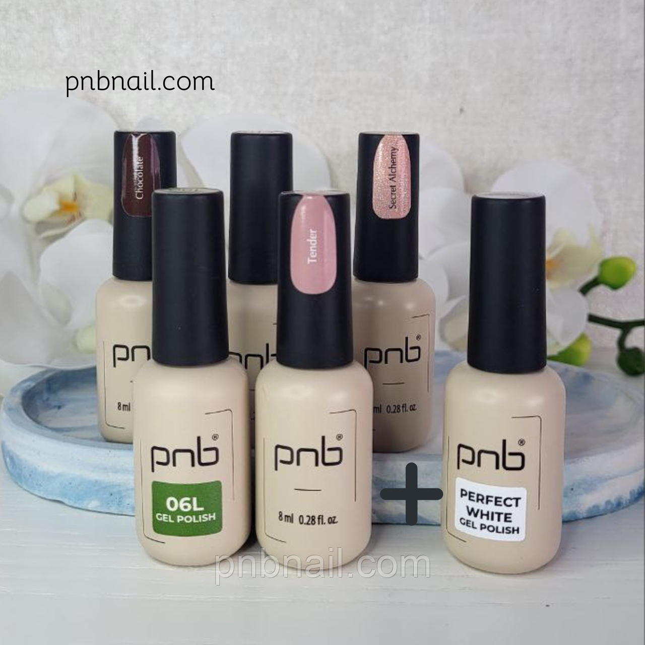 Гель лак PNB 5+1, 8 мл