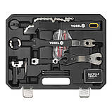 Набір інструментів налагоджувальних для велосипеда 30 елем. в футлярі VOREL 58770, фото 5