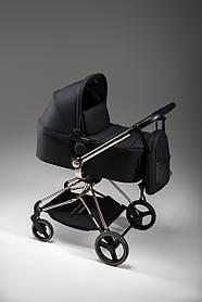 Універсальна коляска 2в1 Bair Moon, Gold Edition MG-01 чорний