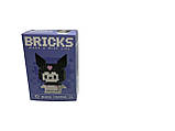 Конструктор Bricks Куромі Kuromi 7 см висота 151 деталь (M3016) kL., фото 2