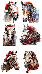 Вафельна картинка для кондитерських виробів "Символ року 2026", (лист А4)