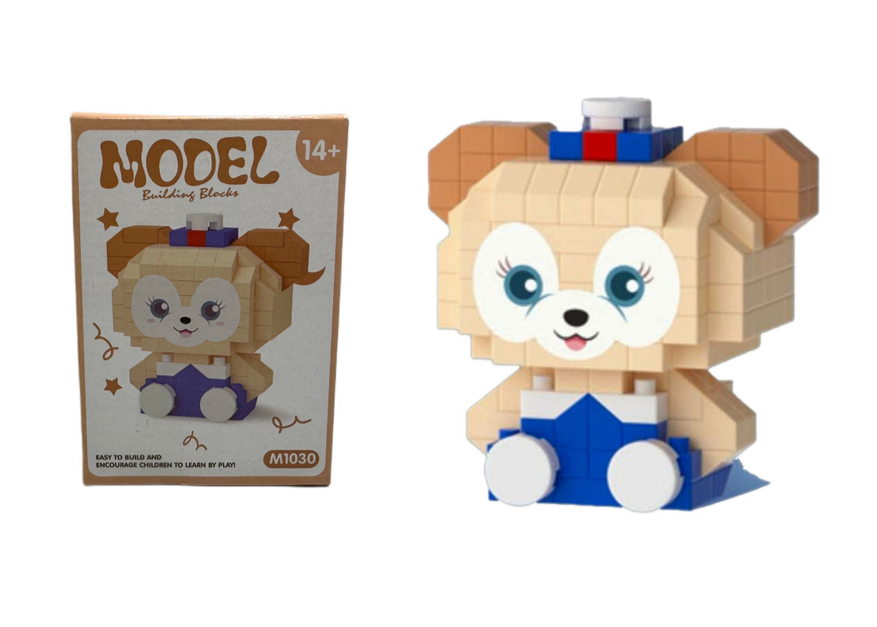 Конструктор Model 3D фігурка Mekansm Sanrio Hello kitty 4.5 см 168 деталей (M1030) kL., фото 1