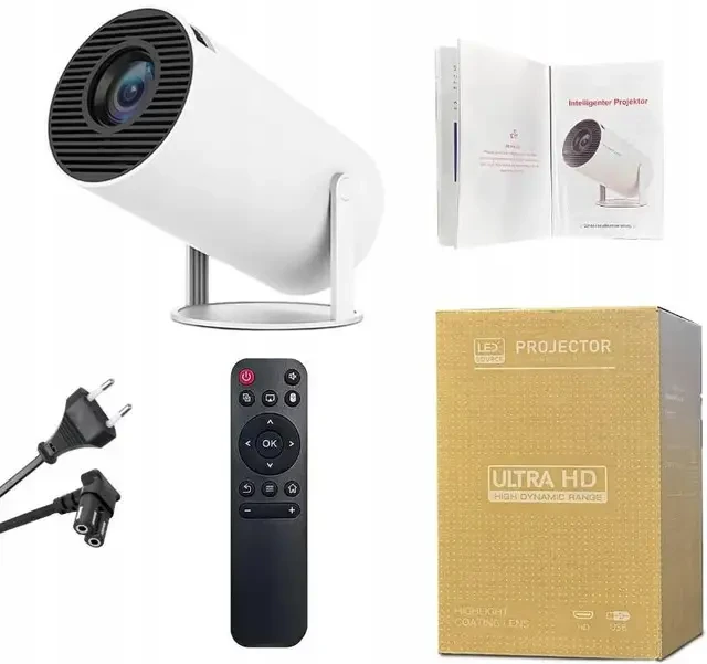 Портативний смарт-проєктор для дому Magcubic HY300 Android 11, Wi-Fi, 1280x720P, HD, фото 1