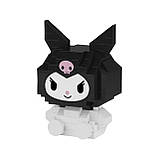 Конструктор Bricks Куромі Kuromi 5.5 см висота 226 деталь (M1024) kL., фото 2