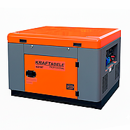 Дизельний генератор KD197 Kraft&Dele 12/13 кВт економічна однофазна електростанція, фото 2