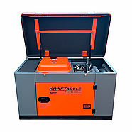 Дизельний генератор KD197 Kraft&Dele 12/13 кВт економічна однофазна електростанція, фото 3