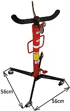 Гідравлічна трансмісійна стійка 500 кг 110-188 см Carmax MT06053, фото 5