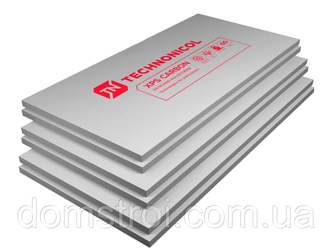 Пінополістирол CARBON ECO (0.69 м²) лист 0.58×1.2 м 100 мм