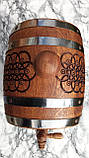 Бочка дубова Лев 5л, фото 4