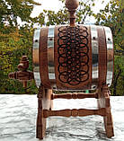 Бочка дубова Лев 5л, фото 5