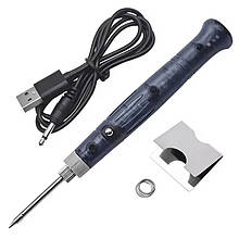Паяльник BT-8U портативний з підставкою, живлення USB 5V, 8W, 350 - 450°C