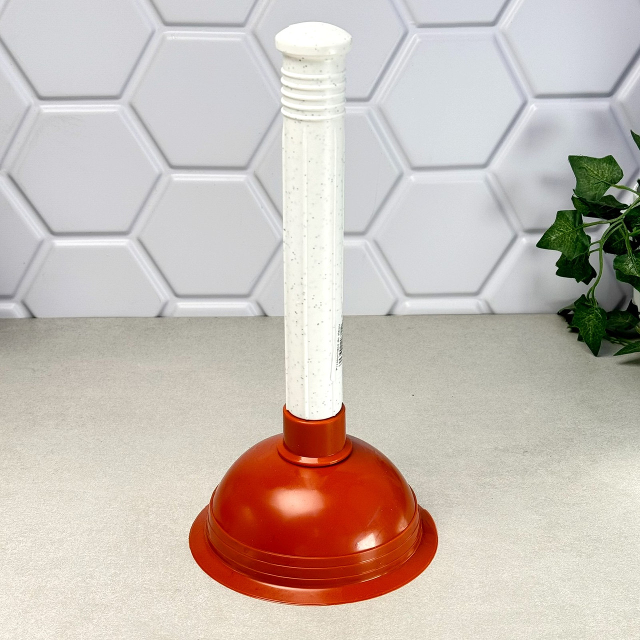 Вантуз гумовий із пластиковою ручкою 28×10 см March