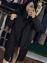 Стильна пальто, наповнювач Синтепон 200, тканина "Плащівка" 50, 52, 54, 56, 58, 60 розмір 50, фото 3