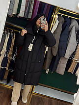 Стильна пальто, наповнювач Синтепон 200, тканина "Плащівка" 50, 52, 54, 56, 58, 60 розмір 50, фото 4