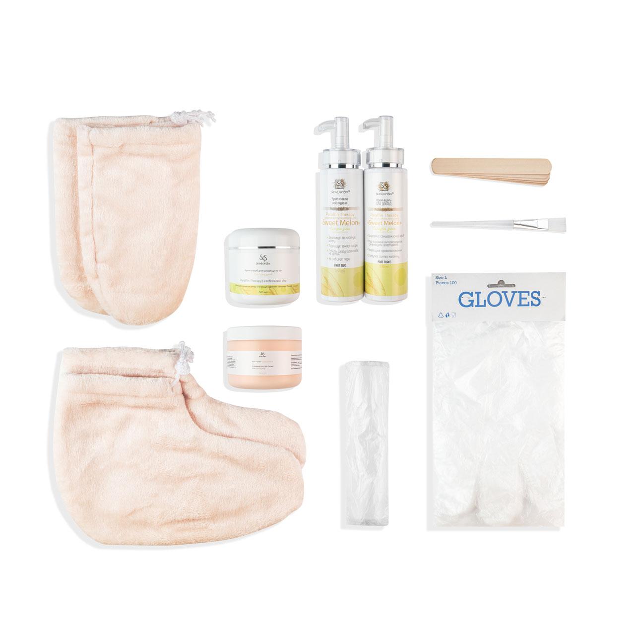 Великий набір для холодної парафінотерапії SkinLoveSpa "Солодка диня"