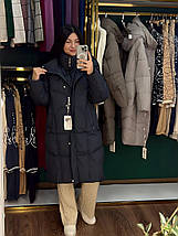 Стильна пальто, наповнювач Синтепон 200, тканина "Плащівка" 50, 52, 54, 56, 58, 60 розмір 50, фото 2