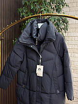 Стильна пальто, наповнювач Синтепон 200, тканина "Плащівка" 50, 52, 54, 56, 58, 60 розмір 50, фото 3