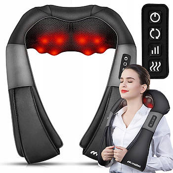 Масажер для шиї / плечей / спини MalTec PRO-Comfy30W-02 — Shiatsu + підігрів