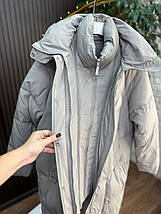 Стильна пальто, наповнювач Синтепон 200, тканина "Плащівка" 50, 52, 54, 56, 58, 60 розмір 50, фото 2