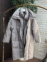 Стильна пальто, наповнювач Синтепон 200, тканина "Плащівка" 50, 52, 54, 56, 58, 60 розмір 50, фото 5