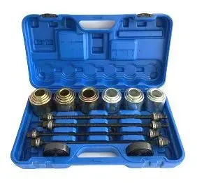 Універсальний набір для заміни сайлентблоків, втулок і підшипників 26 предметів