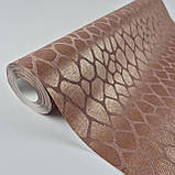 Шпалери вінілові 0.53 × 10.05 м Marburg 59118, цегляні для спальні, вітальні, кабінету, фото 4