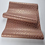 Шпалери вінілові 0.53 × 10.05 м Marburg 59118, цегляні для спальні, вітальні, кабінету, фото 5