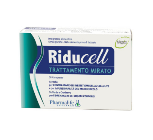 Комплекс для виведення зайвої рідини Riducell "Дренаж та боротьба з целюлітом", 30 таб., фото 1