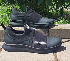 Кросівки шкіряні чоловічі від виробника модель ВР25-3006